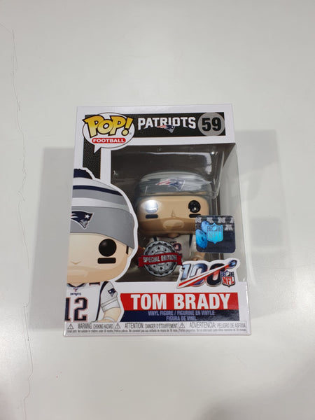 NFL: Patriots - Tom Brady US Exclusive Pop! Vinyl Figure - Pop! Vinyl