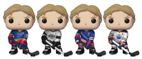 NHL: Legends - Wayne Gretzky US Exclusive Pop! Vinyl 4-pack [RS] - Pop! Vinyl
