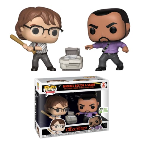 Office Space - Samir & Michael Pop! 2pk EC19 RS - Pop! Vinyl