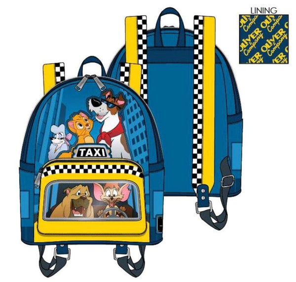 Oliver and Company - Taxi Ride Mini Backpack - Bags & Accessories