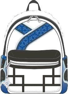 Overwatch - Blue & White Pattern Mini Backpack - Bags & Accessories