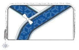 Overwatch - Blue & White Pattern Zip-Around Wallet - Bags & Accessories