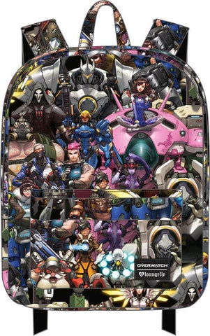 Overwatch - Collage Print Backpack - Bags & Accessories