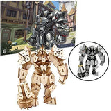 Overwatch: Reinhardt 3D Wood Model - Construction