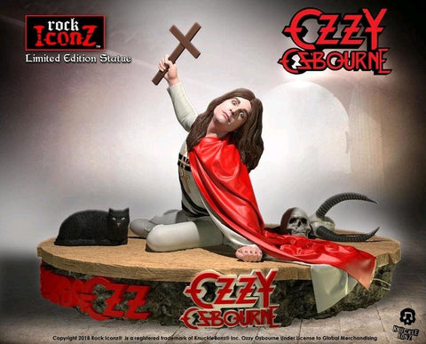 Ozzy Osborne - 2nd Edition Rock Iconz Statue - Premium Statue