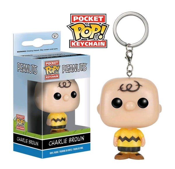 Peanuts - Charlie Brown Pop! Keychain - Keychain