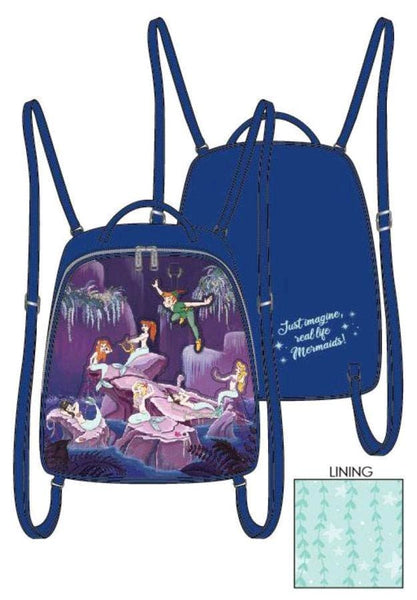 Peter Pan - Mermaids Mini Backpack - Bags & Accessories