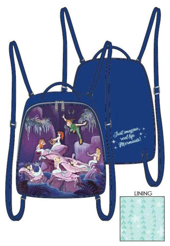Peter Pan - Mermaids Mini Backpack - Bags & Accessories