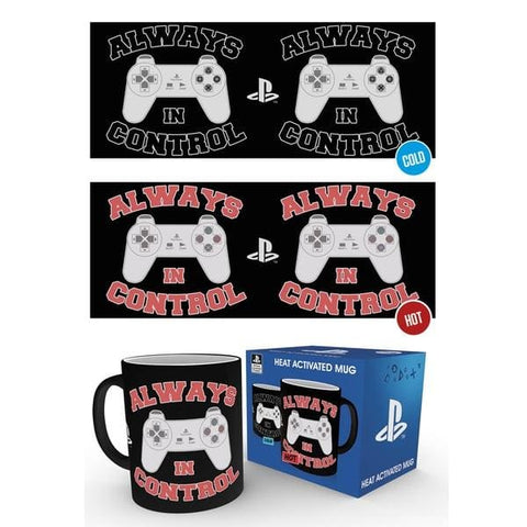 Playstation - Always in Control Heat Change Mug - Homewares