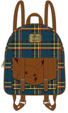 Pokemon - Pikachu Tartan Mini Backpack - Bags & Accessories