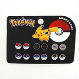 Pokemon - Pokeballs 6 Pack Earrings - Jewellery