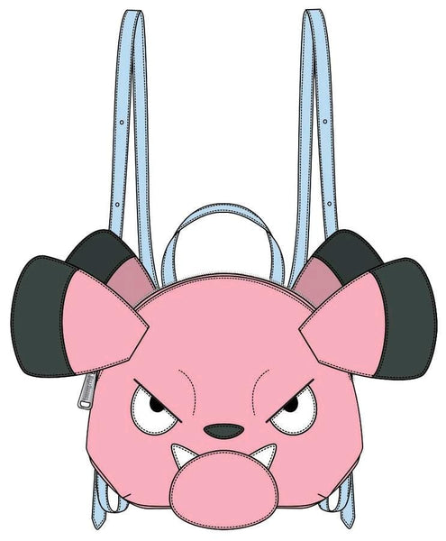 Pokemon - Snubbull Head Mini Backpack - Bags & Accessories