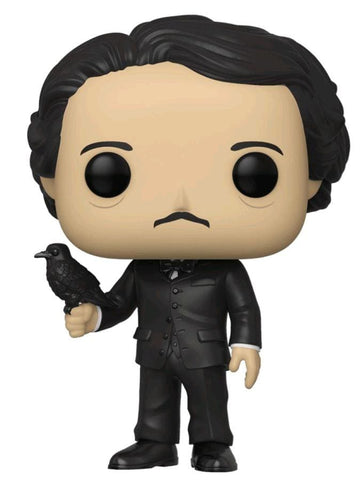 Pop Icons - Edgar Allan Poe with Raven US Exclusive Pop! Vinyl Figure - Pop! Vinyl