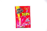 Pop Rocks Dips - Strawberry Popping Candy Lollipop - Candy