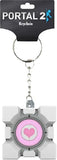 Portal - Companion Cube Vinyl Keychain - Keychain