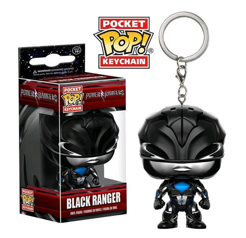 Power Rangers Movie - Black Ranger Pop! Keychain - Keychain