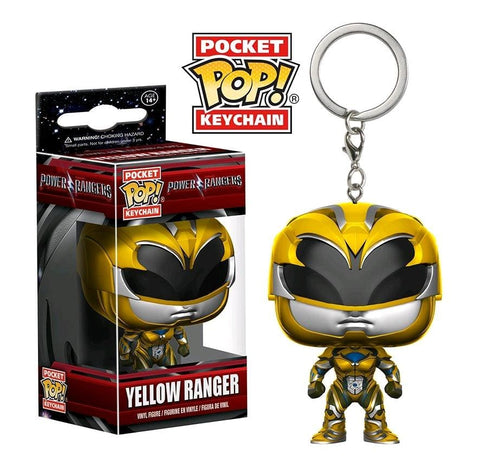 Power Rangers Movie - Yellow Ranger Pop! Keychain - Keychain