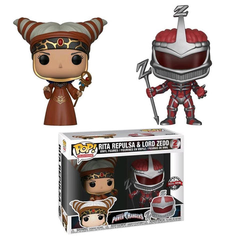 Power Rangers - Rita & Lord Zedd Pop! 2pk RS - Pop! Vinyl