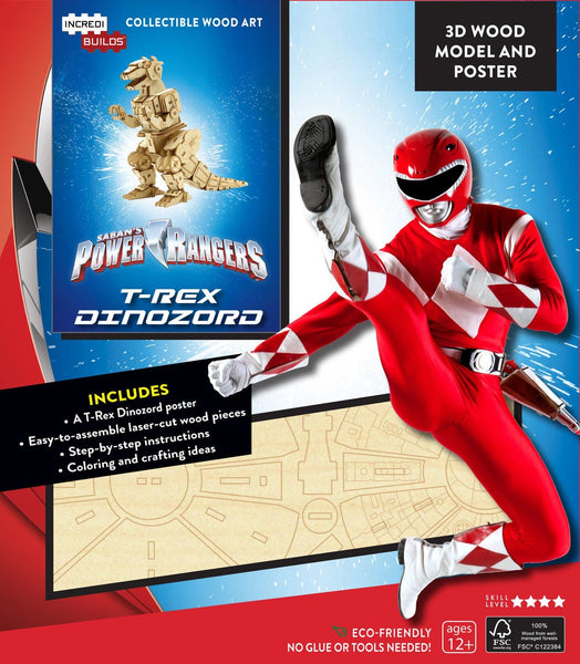 Power Rangers - T-Rex Dinozord 3D Model Kit - Construction