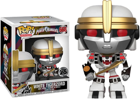 Power Rangers - White Tigerzord 6 Pop! RS - Pop! Vinyl