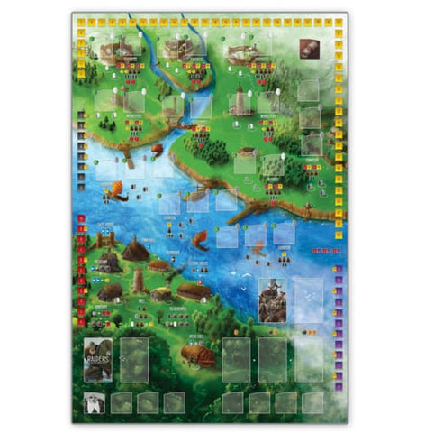 Raiders of the North Sea Neoprene Play Mat - Board Game