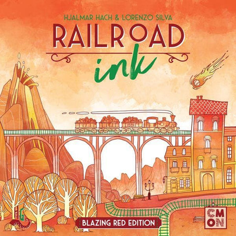 Railroad Ink: Blazing Red Edition - Board Game