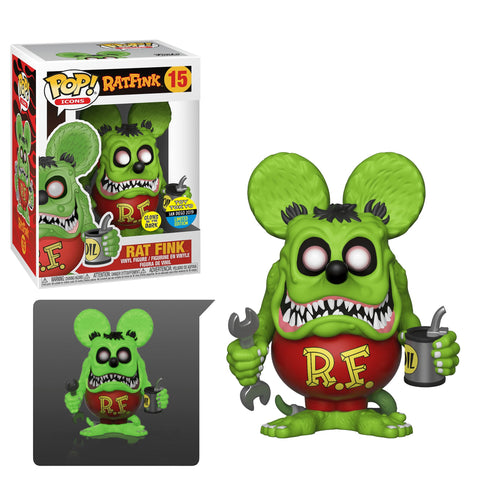 Rat Fink - Rat Fink (Glow) Pop! SD19 RS - Pop! Vinyl