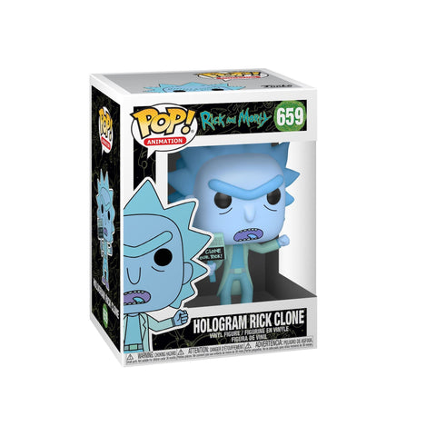Rick and Morty - Hologram Rick Clone Pop! Vinyl Figure - Pop! Vinyl