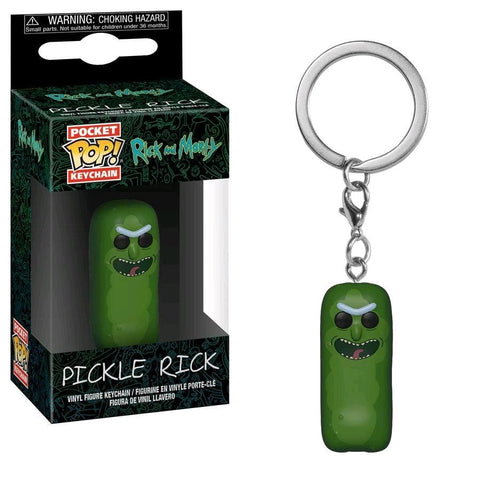 Rick And Morty - Pickle Rick Pocket Pop! Keychain - Keychain