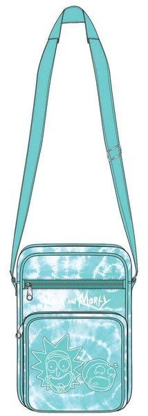 Rick and Morty - Tie Die Crossbody Bag - Bags & Accessories