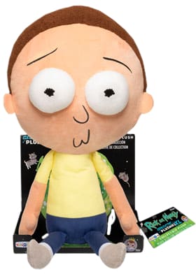 Rick & Morty - Morty 16 Plush w/Tray !E RS - Plush