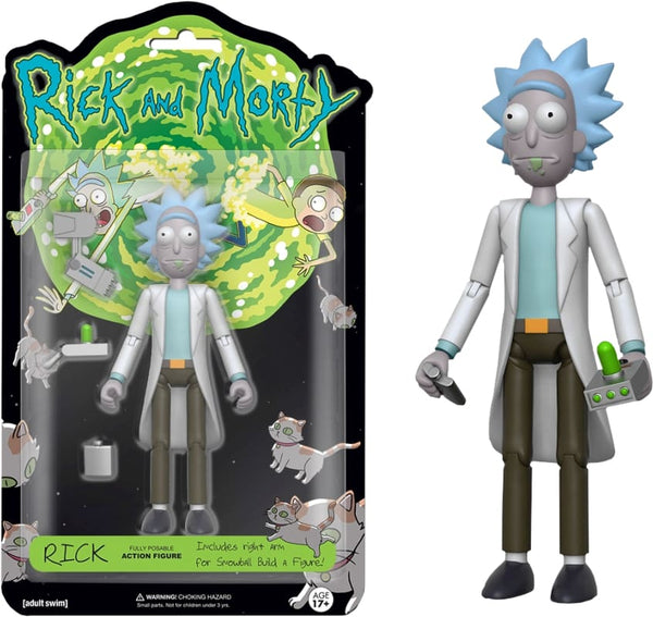 Rick & Morty - Rick 5 Articulated Action Figure - Action Figure