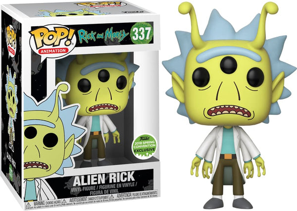 Rick & Morty - Alien Rick Pop! EC18 RS - Pop! Vinyl