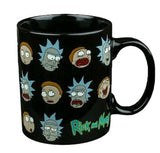 Rick & Morty - Many Face Of Mug - Homewares