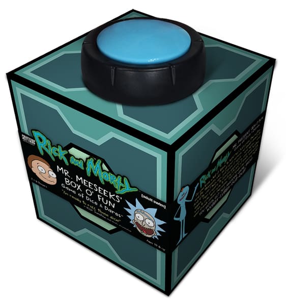 Rick & Morty - Mr. Meeseeks Box oFun Dice Game Dares - Board Game