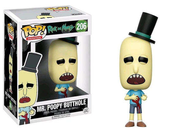Rick & Morty - Mr Poopy Butthole Bd Pop! !e Rs - Pop! Vinyl