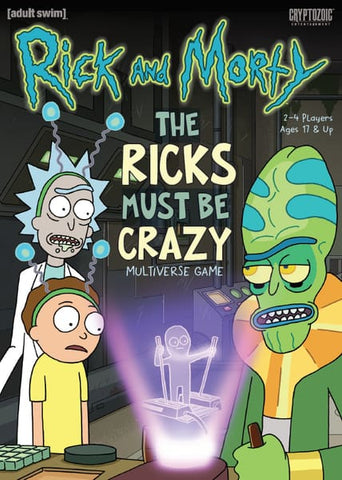 Rick & Morty - Ricks Must be Crazy Multiverse Game - Board Game
