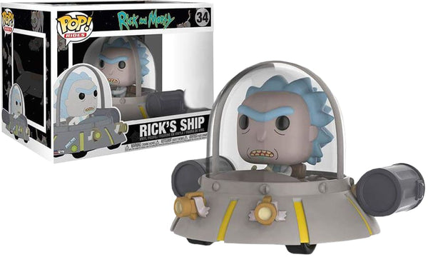 Rick & Morty - Ricks Spaceship Pop! Ride - Pop! Vinyl