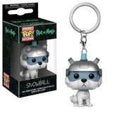 Rick & Morty - Snowball Pop! Keychain - Keychain