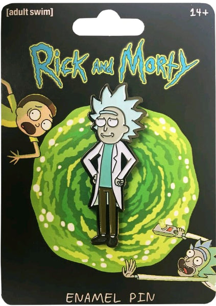 Rick & Morty - Tiny Rick Enamel Pin - Badges & Pins
