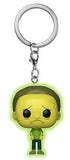 Rick & Morty - Toxic Morty Gw Pop! Keychain Rs - Keychain