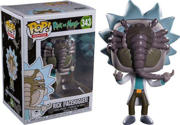 Rick & Morty - Rick W/facehugger Pop! Eb Exc Rs - Pop! Vinyl