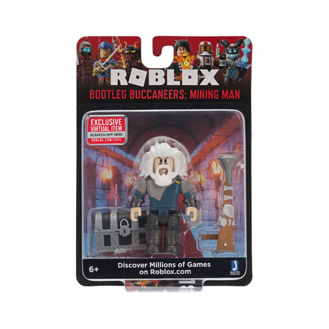 Roblox - Bootleg Buccaneers: Mining Man - Action Figure