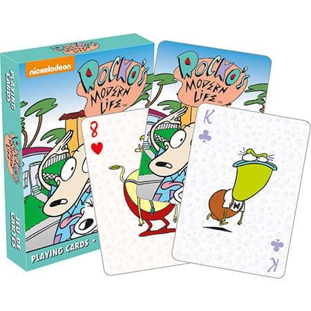 Rockos Modern Life Playing Cards - Card Game