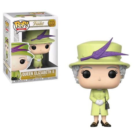 Royal Family - Queen Elizabeth II Green Pop! - Pop! Vinyl