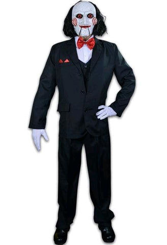 Saw - Billy Puppet Adult Costume & Mask Combo - Clothing & Cosplay