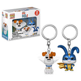 Secret Life of Pets 2 - Max & Snowball US Exclusive Pocket Pop! Keychain 2-Pack [RS] - Keychain