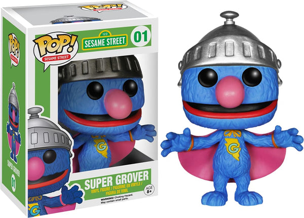 Sesame Street - Super Grover Pop! - Pop! Vinyl