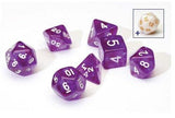Sirius Dice - Polyhedral Dice Set- Translucent Purple - Dice & Accessories