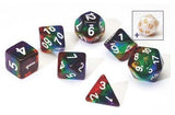 Sirius Dice - Polyhedral Dice Set- Translucent Rainbow - Dice & Accessories